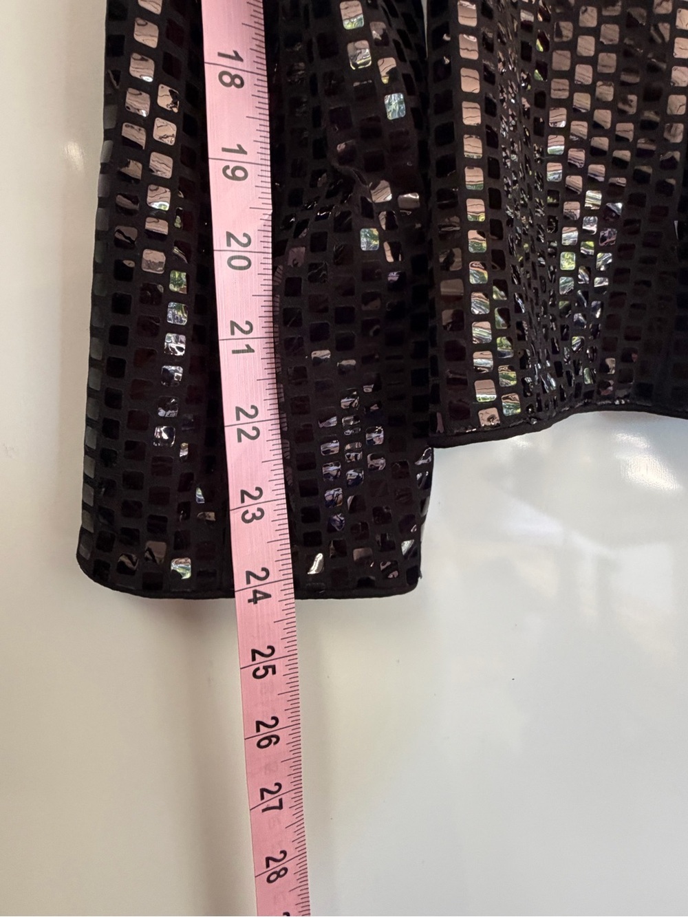 MSK Black Sequined Blazer Jacket - Picture 8 of 8